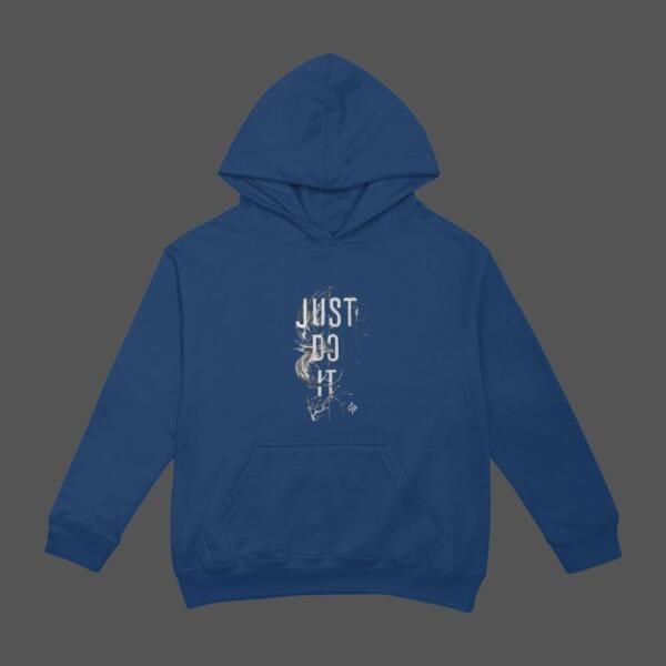 Just Do It Hoodie Navy Blue