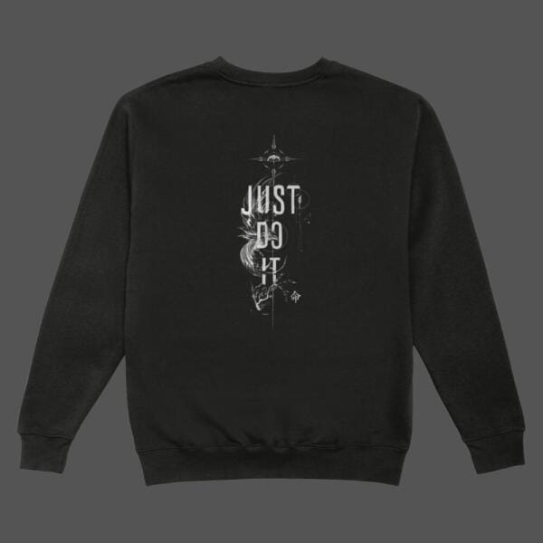Just Do It Sweatshirt Black