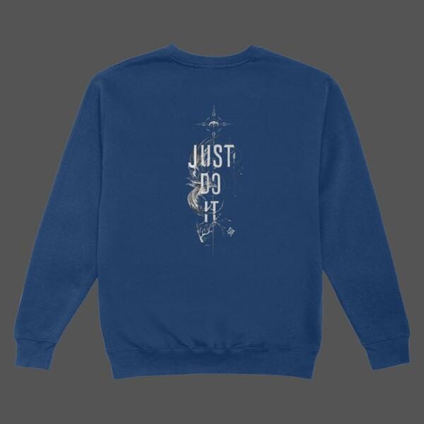 Just Do It Sweatshirt Navy Blue