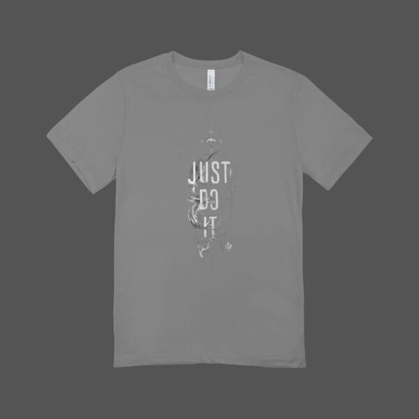 Just Do It T-shirt Grey