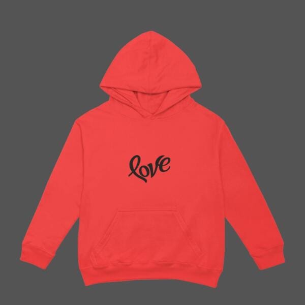 Love Hoodie Red