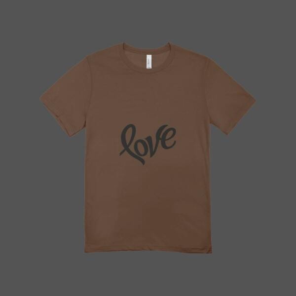 Love T-shirt Brown