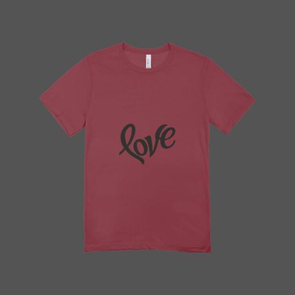 Love T-shirt Maroon