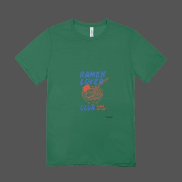 Ramen Lover Club T-shirt Bottle Green