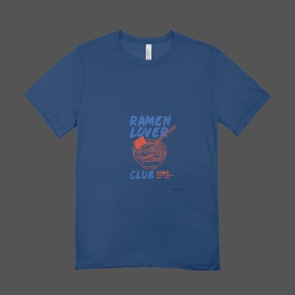 Ramen Lover Club T-shirt Navy Blue