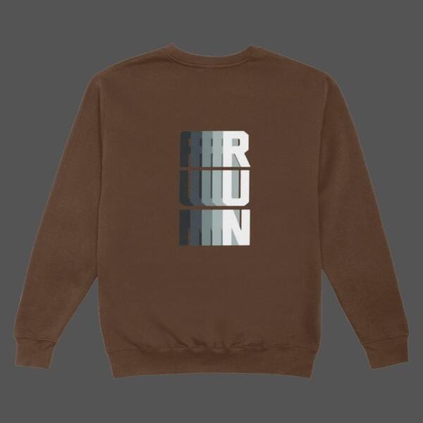 Run Sweatshirt Brown