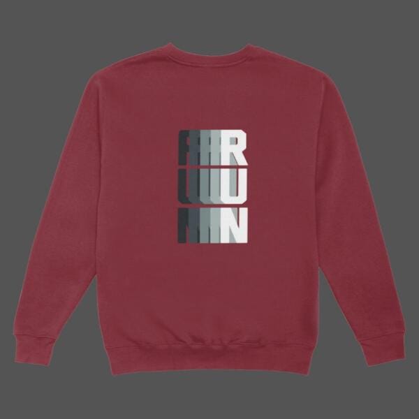 Run Sweatshirt Maroon