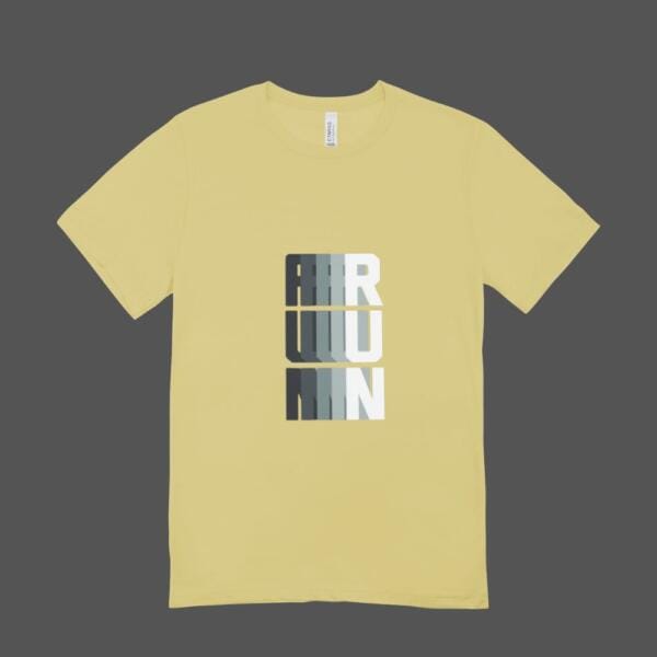 Run T-shirt Beige