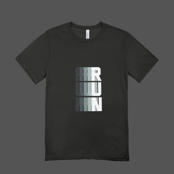 Run T-shirt Black