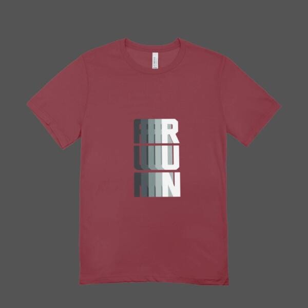 Run T-shirt Maroon