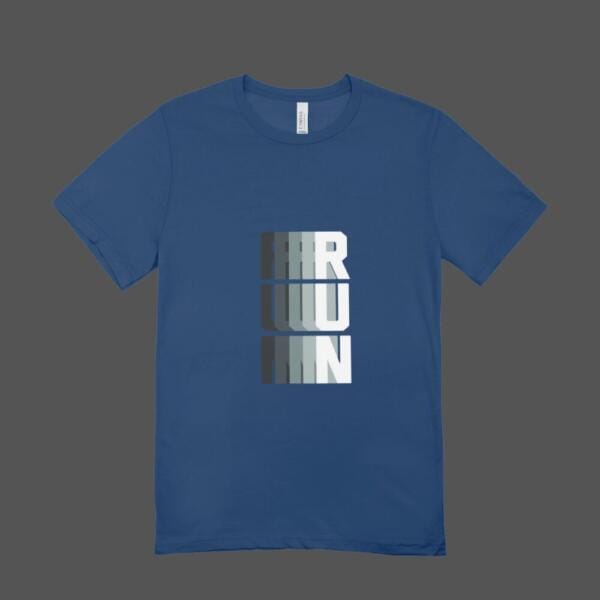 Run T-shirt Navy Blue
