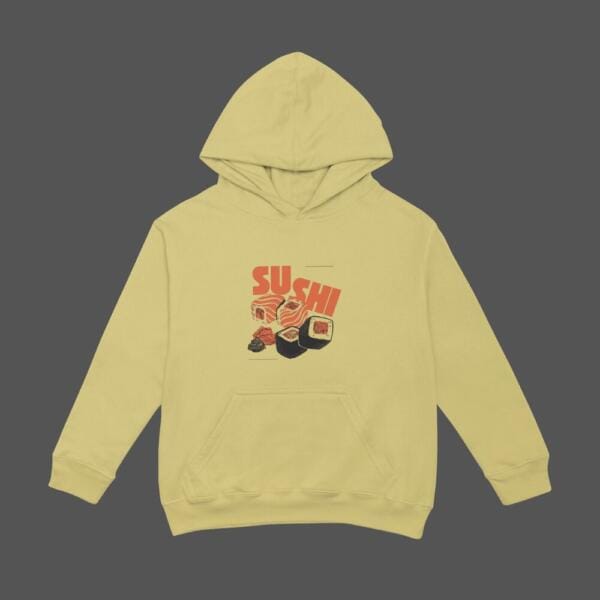 Sushi Hoodie Beige
