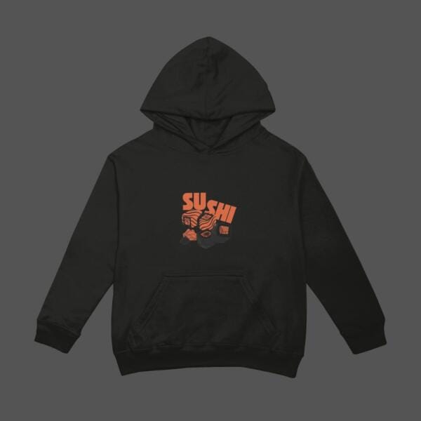 Sushi Hoodie Black