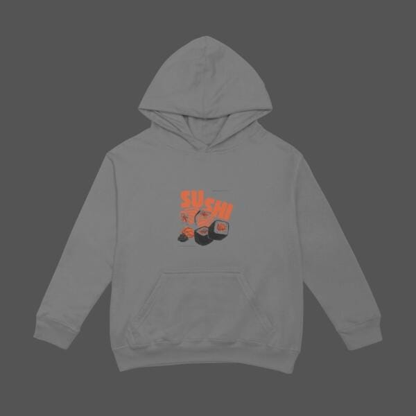 Sushi Hoodie Grey
