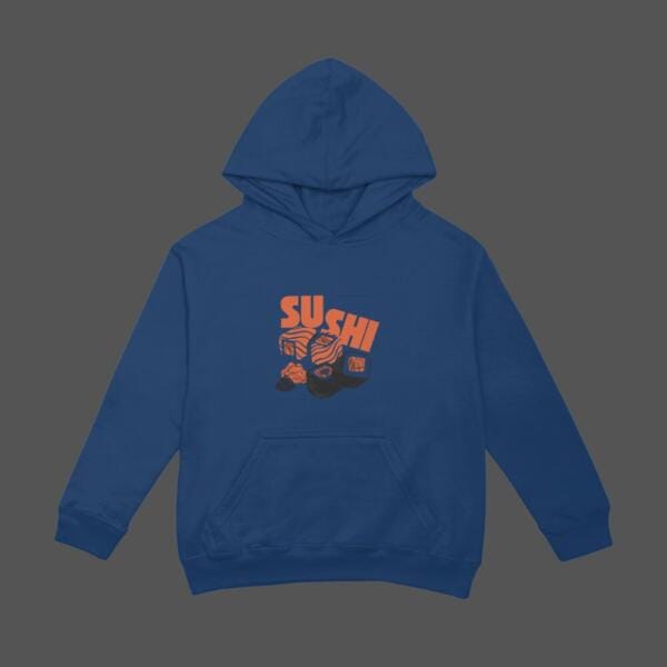 Sushi Hoodie Navy Blue