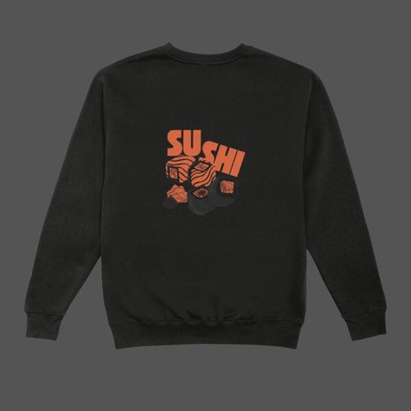 Sushi Sweatshirt Black