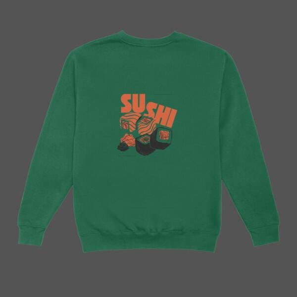 Sushi Sweatshirt Bottle Green