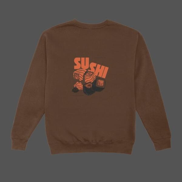 Sushi Sweatshirt Brown