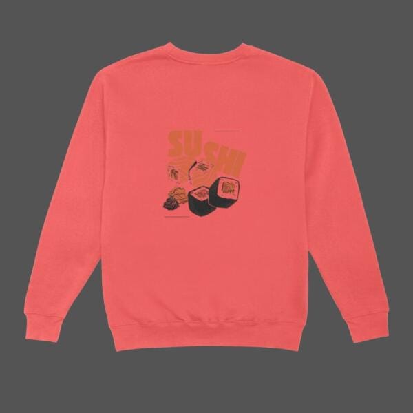 Sushi Sweatshirt Red