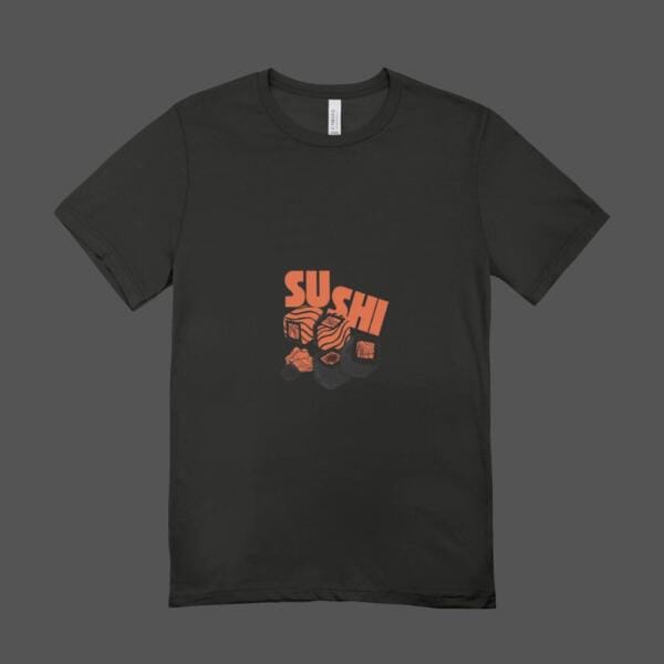 Sushi T-shirt Black