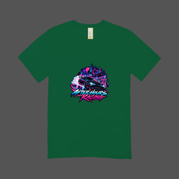 After Hours Racing T-shirt Bottle Green