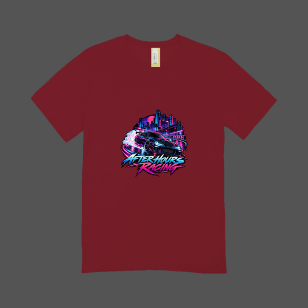 After Hours Racing T-shirt Maroon