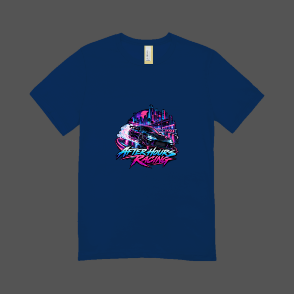 After Hours Racing T-shirt Navy Blue
