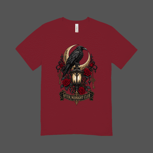 After Midnight Club T-shirt Maroon