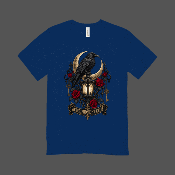 After Midnight Club T-shirt Navy Blue