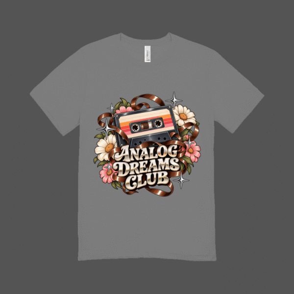 Analog Dreams Club T-shirt Grey