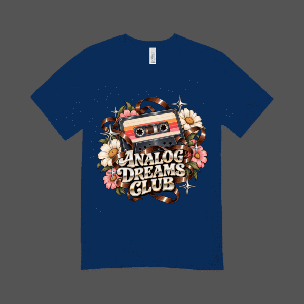Analog Dreams Club T-shirt Navy Blue