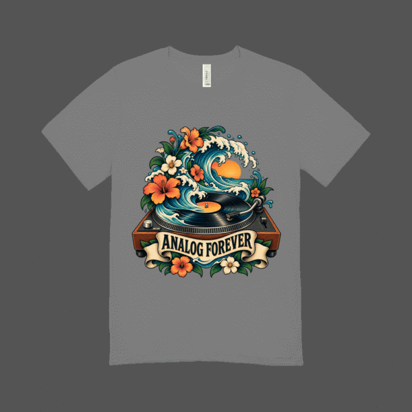 Analog Forever T-shirt Grey
