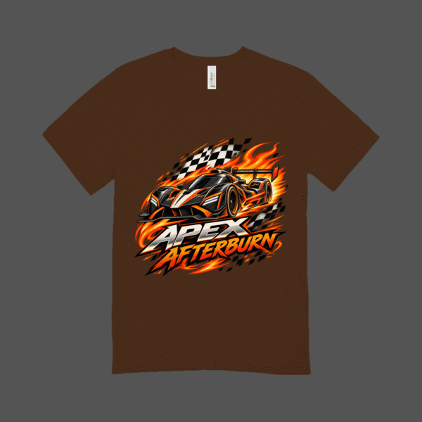 Apex Afterburn T-shirt Chocolate Brown