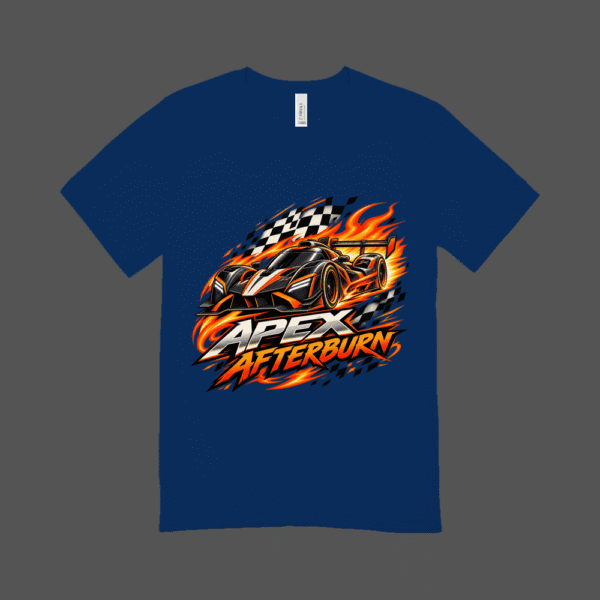 Apex Afterburn T-shirt Navy Blue