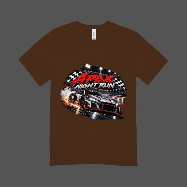Apex Night Run T-shirt Chocolate Brown