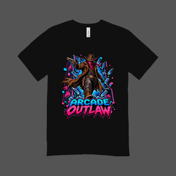 Arcade Outlaw T-shirt Black