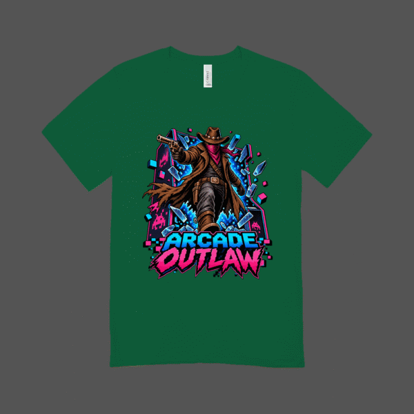 Arcade Outlaw T-shirt Bottle Green