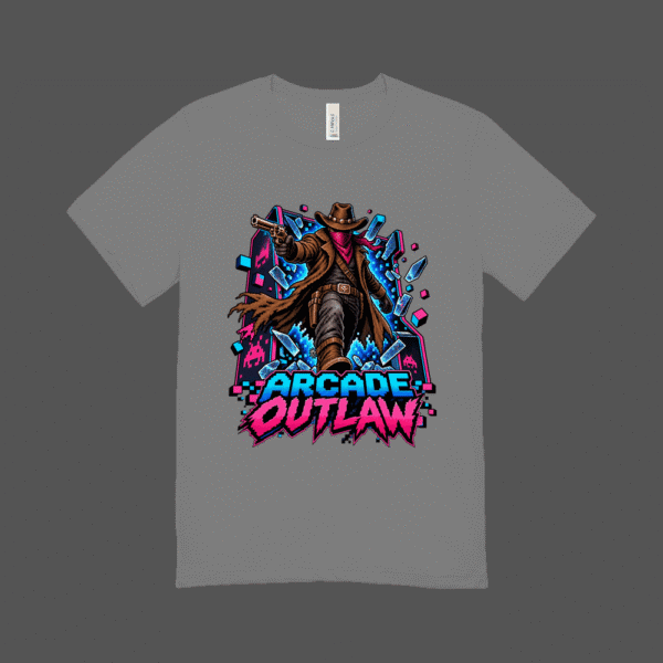 Arcade Outlaw T-shirt Grey