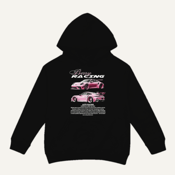 Berry Racing Hoodie Black