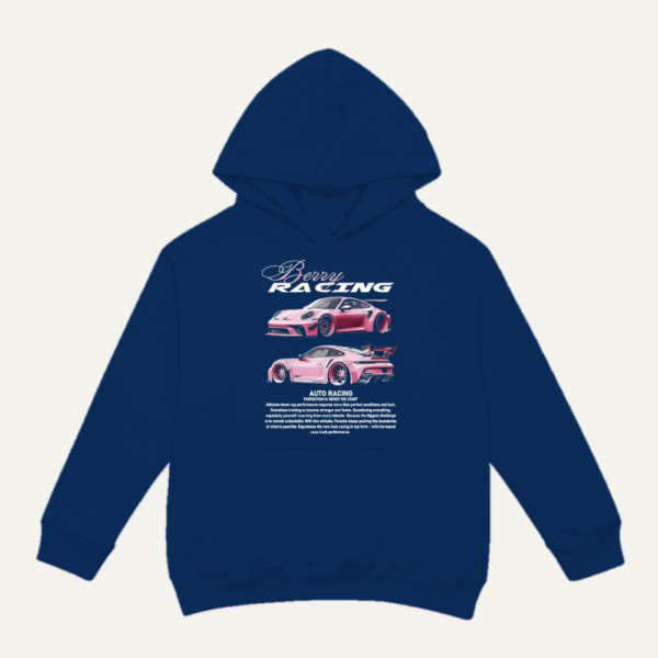 Berry Racing Hoodie Navy Blue