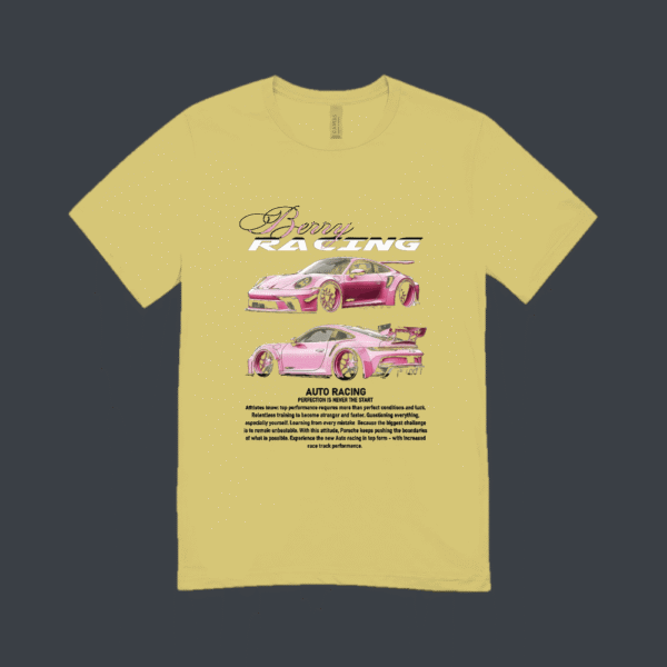Berry Racing T-shirt Beige