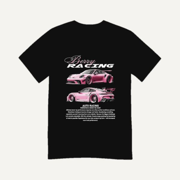 Berry Racing T-shirt Black
