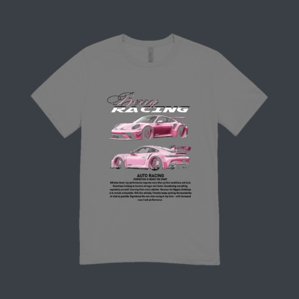 Berry Racing T-shirt Grey