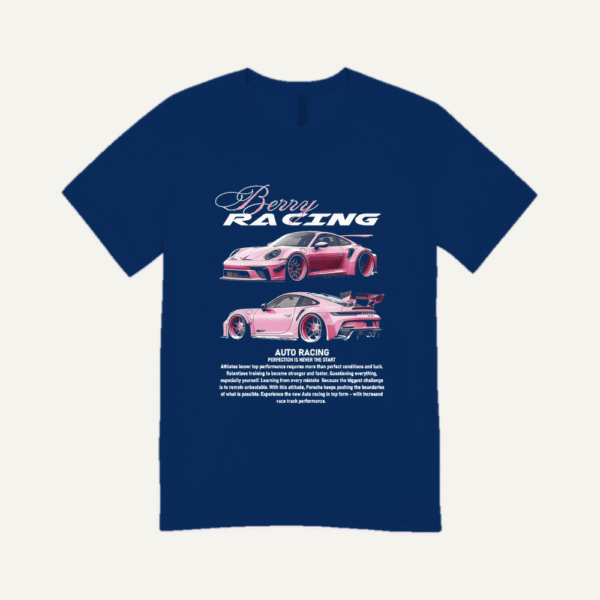 Berry Racing T-shirt Navy Blue