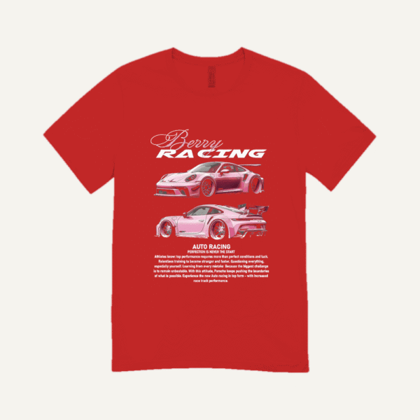 Berry Racing T-shirt Red