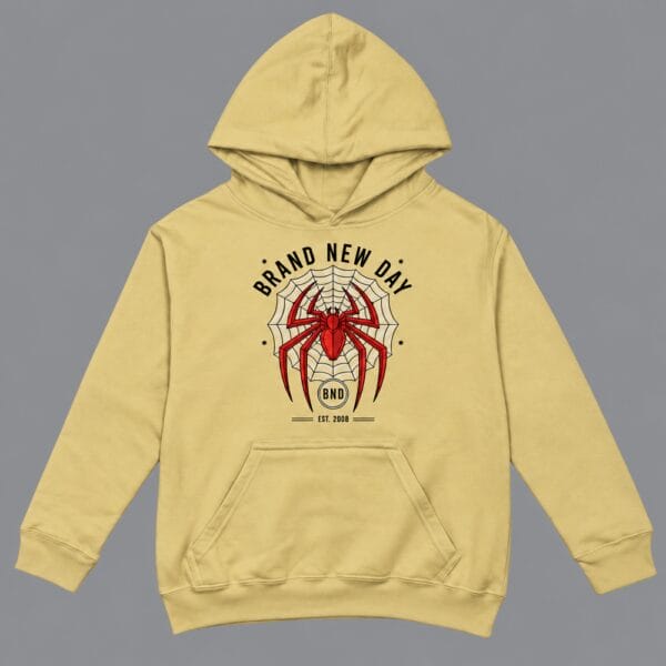 Brand New Day Spider Hoodie Beige