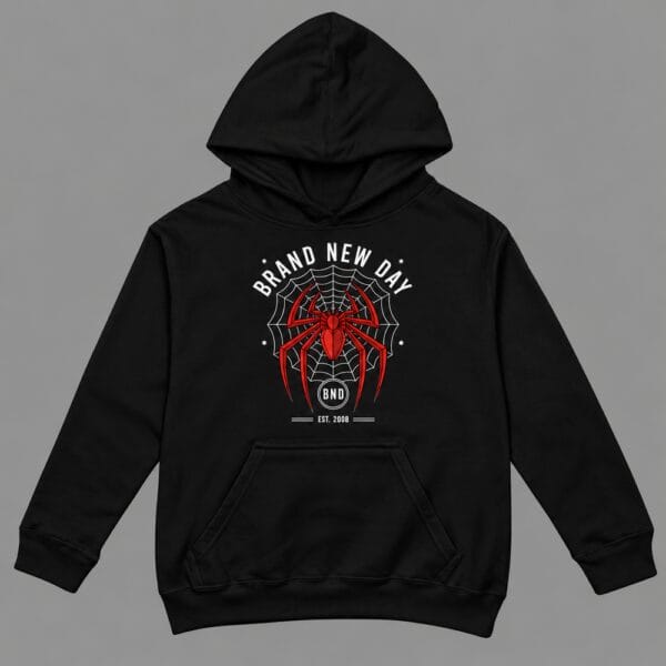 Brand New Day Spider Hoodie Black