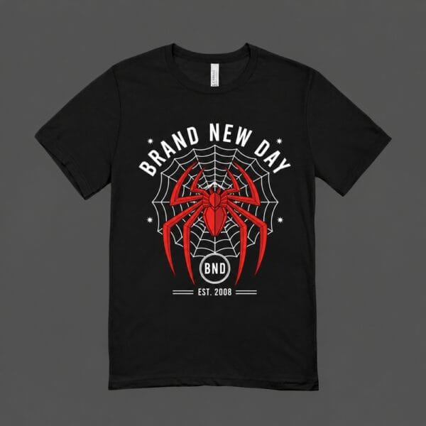 Brand New Day Spider T-shirt Black