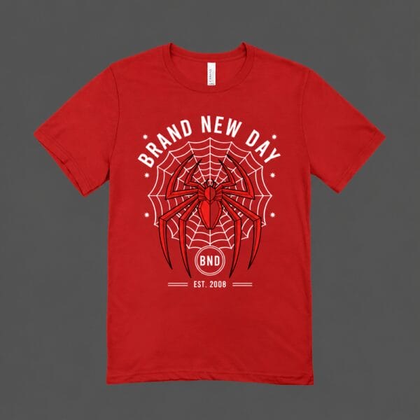Brand New Day Spider T-shirt Red
