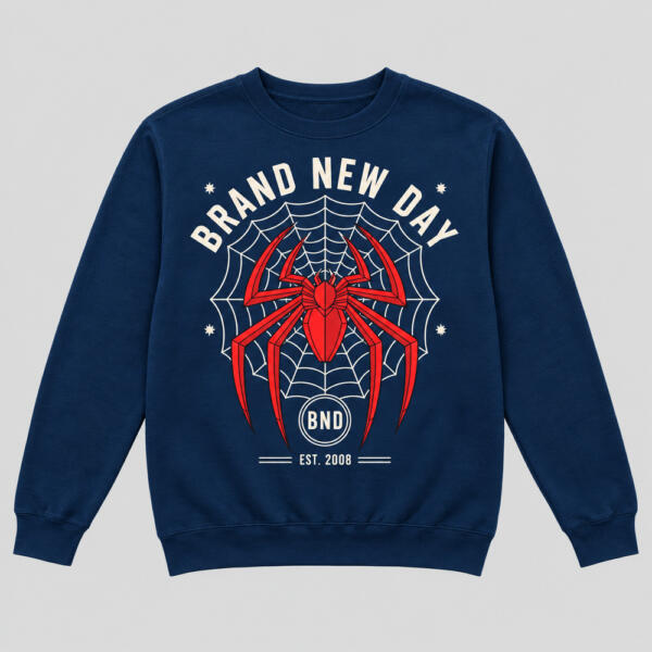 Brand New Day Sweatshirt Navy Blue